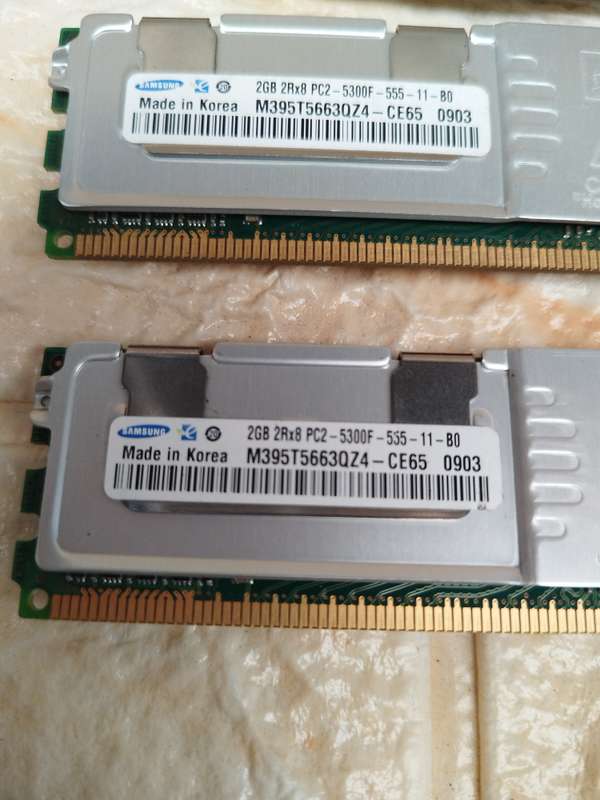 Samsung 2gb Pc2 server ram x 6