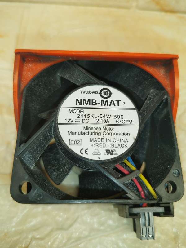 NMB-MAT Model 2415KL-04W-B96 Server Fan