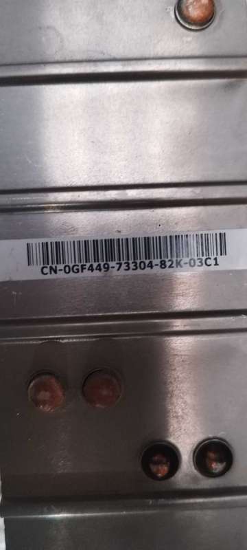 Dell server CPU heatsink