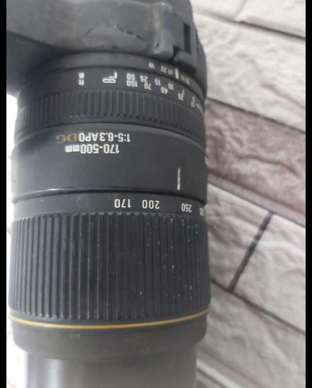 Sigma 170mm - 500mm Lens