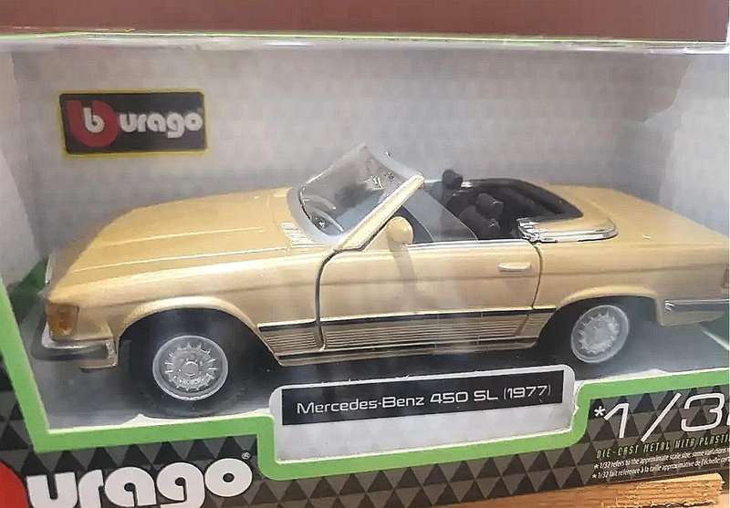 DIE CAST MERCEDES BENZ 450SL 1977