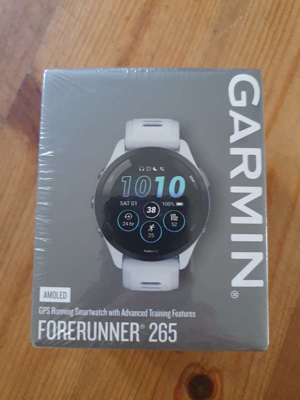 NEW, SEALED Garmin Forerunner 265 GPS Running Smartwatch