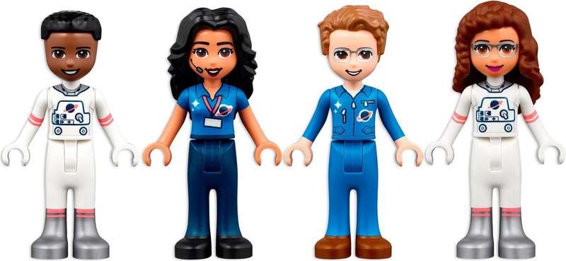 LEGO FRIENDS 41713 Olivia's Space Academy [incomplete - no space shuttle]