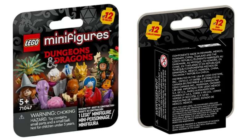 NEW SEALED IN BOX LEGO Dungeons & Dragons Minifig - Szass Tam [coldnd11] - reduced!