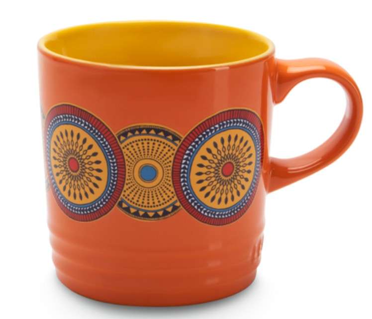 Le Creuset Stoneware Afrique Mug x2