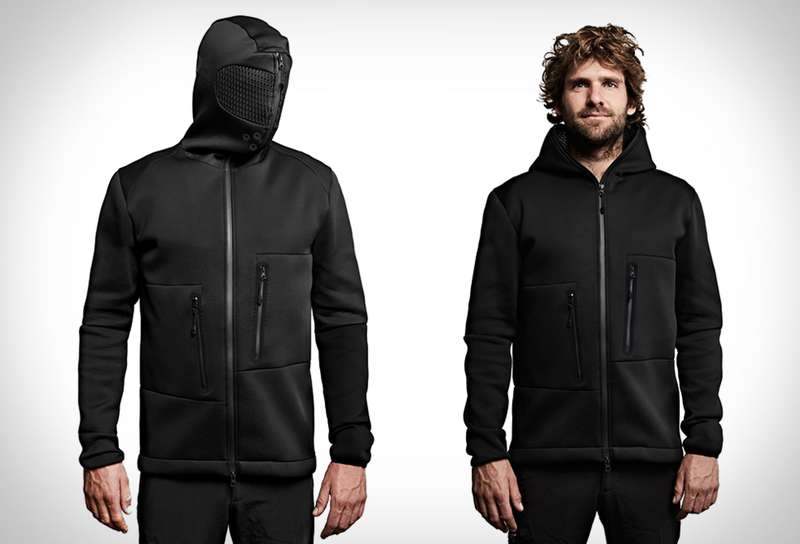 Vollebak Relaxation Hoodie (L) - Black