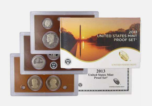 2013 Clad Proof Set U.S. Mint Original Government Packaging OGP COA
