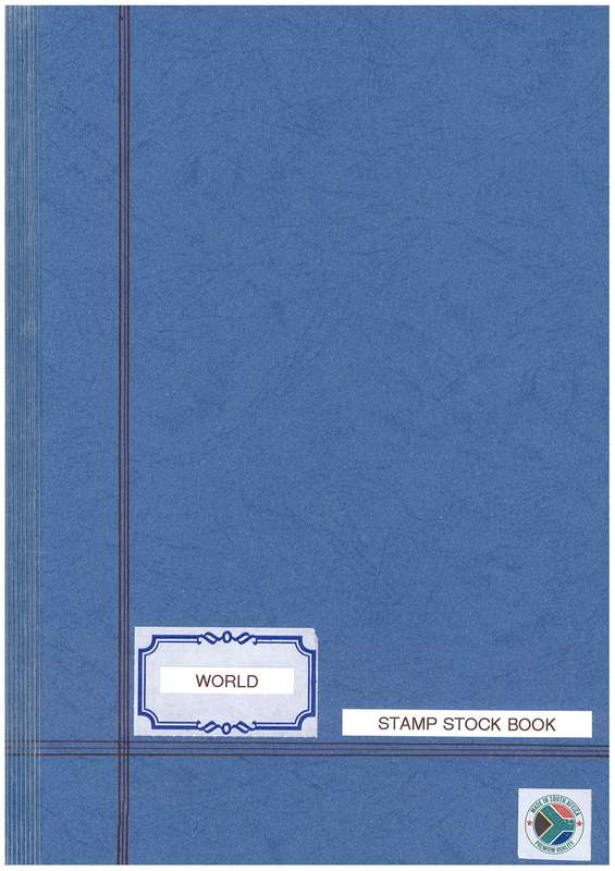 STAMP STOCK BOOK- with Very High Value Stamps. Lots in MINT cond. 10 side Book. Sleeves. Not hinge.