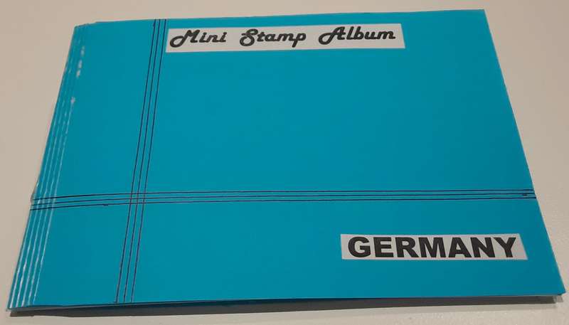 Rare Germany sets. Mini Stamp Album. A6. Some mint with gum & watermarks. High Value. R10000. ref5