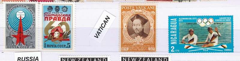 Germany, Russia, Vatican, England, Africa Stamps. Mint and Used. High Value