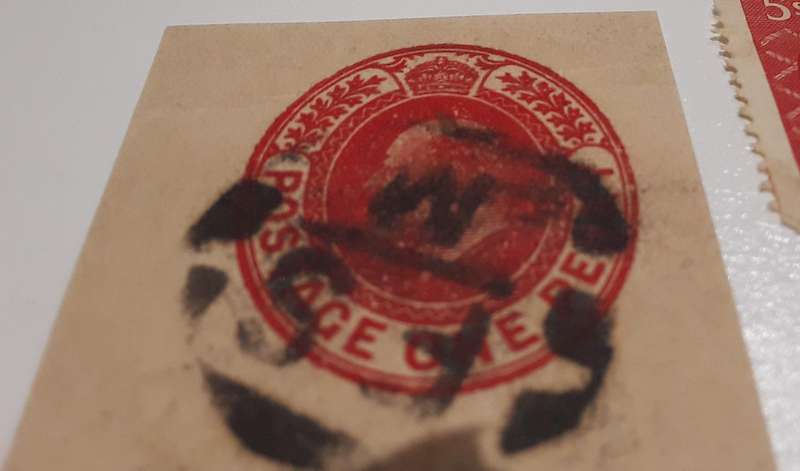 ENGLAND HIGH VALUE STAMPS- PLATE 122
