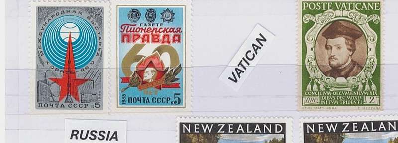 Germany, Russia, Vatican, England, Africa Stamps. Mint and Used. High Value