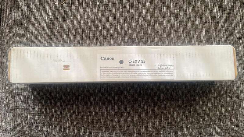Canon C-EXV55 Black Toner  Genuine OEM
