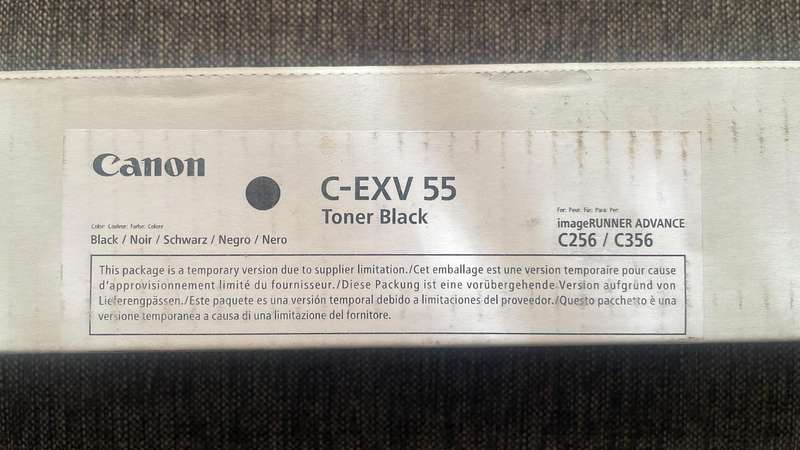 Canon C-EXV55 Black Toner  Genuine OEM