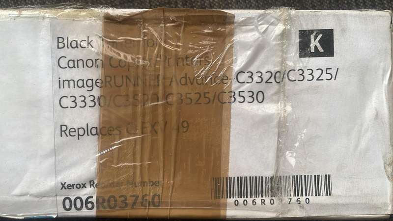 Genuine Xerox Black Toner  006R03760
