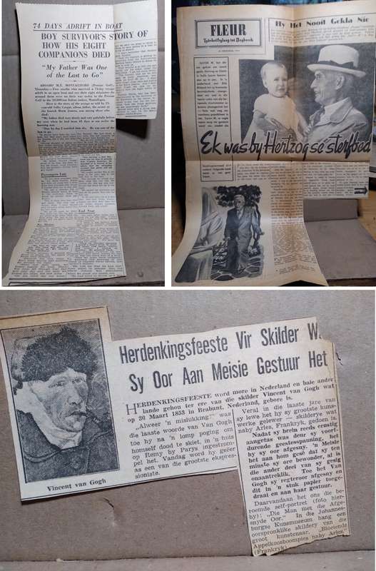 Generaal J.B.M Hertzog - C.M Van Der Heever (1944 Tweede Druk) + Extra