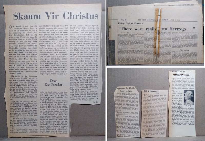 Generaal J.B.M Hertzog - C.M Van Der Heever (1944 Tweede Druk) + Extra