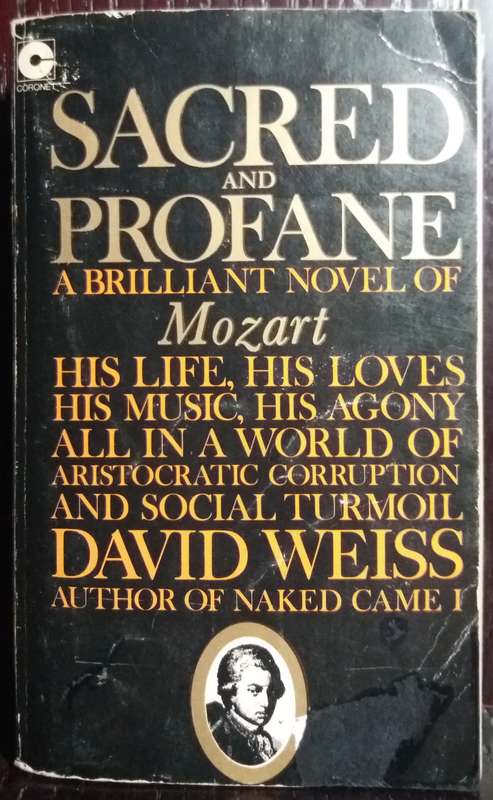 Sacred and Profane - David Weiss (Small Paperback) 1970