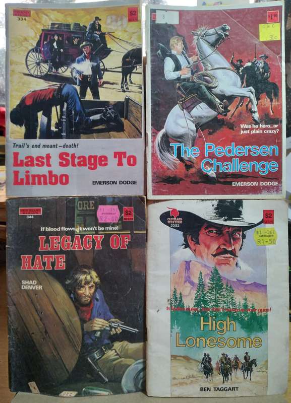 21x Mixed Westerns (14x Cleveland, 6x J.T Edson & 1x Louis L'Amour)