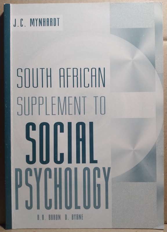 South African Supplement to Social Psychology - R. A Baron