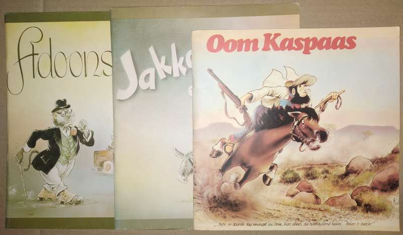 Oom Kaspaas | Jakkals en Wolf | Adoons-Hulle - T. Honiball