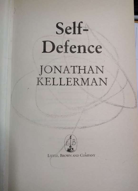 Self-Defence - Jonathan Kellerman (Large Hardcover)