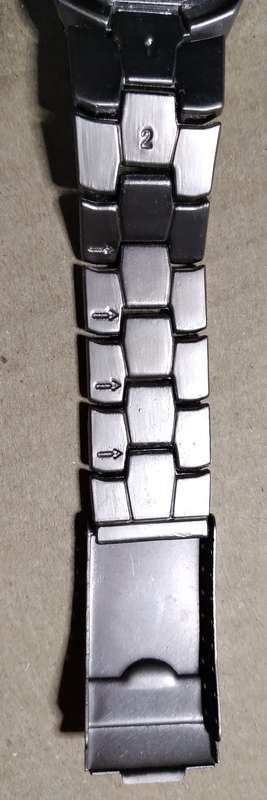 Justin Crystal Swiss Movt Timepiece Collection Men's Wrist Watch (Non Working) Swiss Movement 3600G