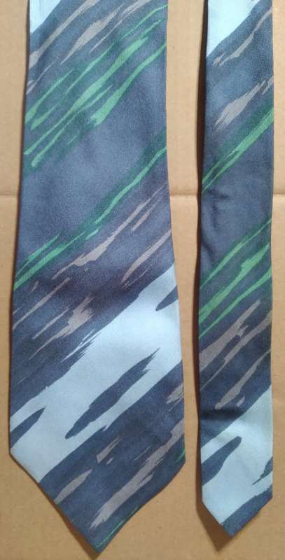 Men's 100% Neck Tie - Abstract - Hand Made/Stitched.