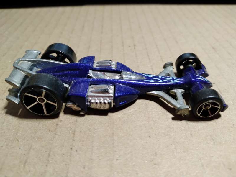 Hotwheels: Nitro Scorcher Metal Flake Blue (2007 New Models)