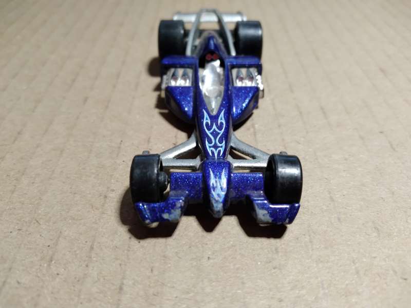 Hotwheels: Nitro Scorcher Metal Flake Blue (2007 New Models)