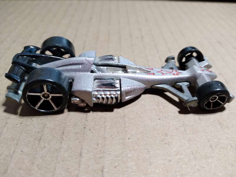 Hotwheels: Nitro Scorcher Metal Flake Silver (2007 New Models)