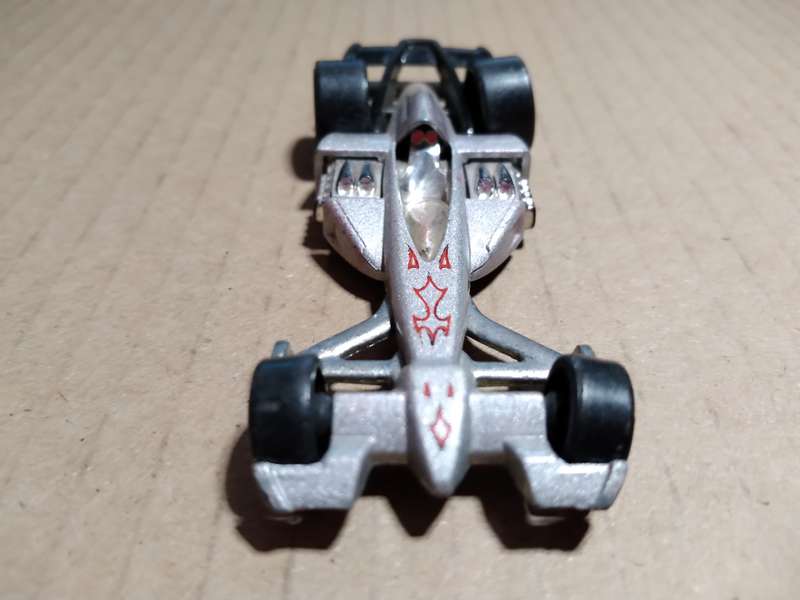 Hotwheels: Nitro Scorcher Metal Flake Silver (2007 New Models)