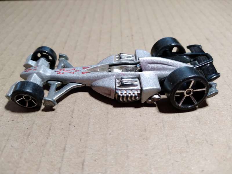Hotwheels: Nitro Scorcher Metal Flake Silver (2007 New Models)