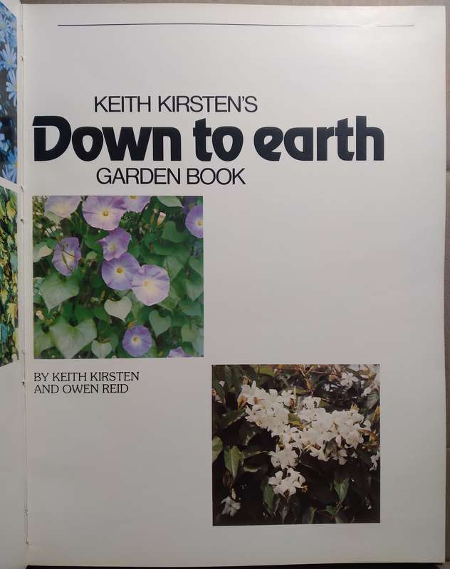 Down to Earth Garden Book - Keith Kerstens