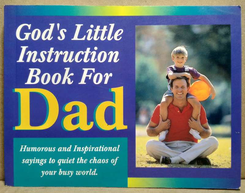 God's Little Instruction Book For Dad - Christian Art
