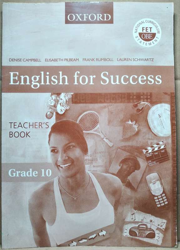 English for Success  Grade 10 (Teacher's Book) - Oxford