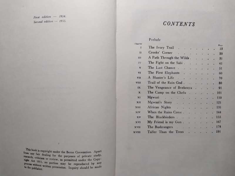 The Ivory Trail - T.V Bulpin (1955 Hardcover)