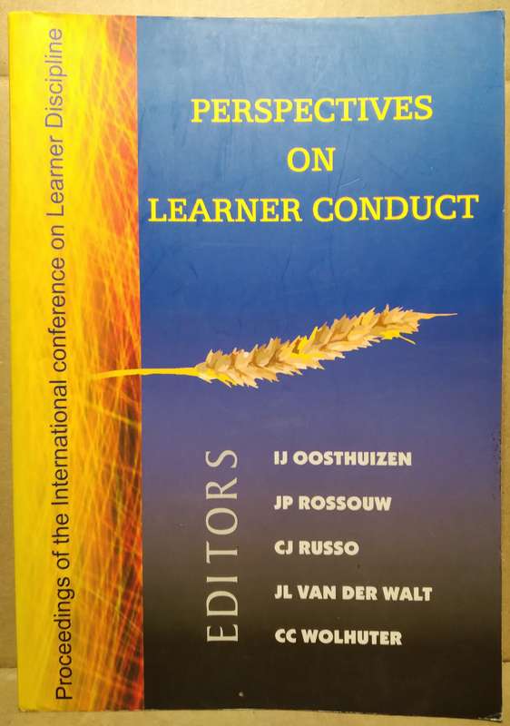 Perspectives on Learner Conduct - I.J Oosthuizen