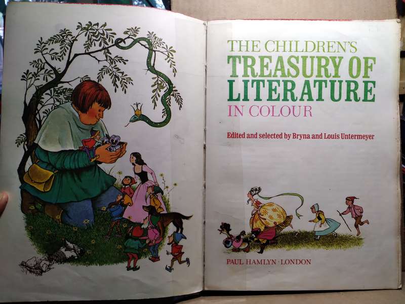 The Children's Treasury of Literature in Colour - Bryna and Louis Untermeyer