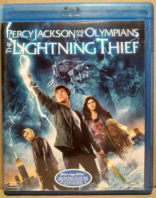 Percy Jackson and the Olympians: The Lightning Thief (Blu-Ray DVD)