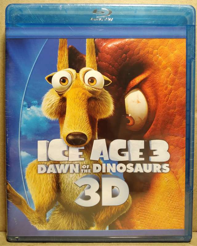 Ice Age 3: Dawn of the Dinosaurs 3D (Blu-Ray DVD)