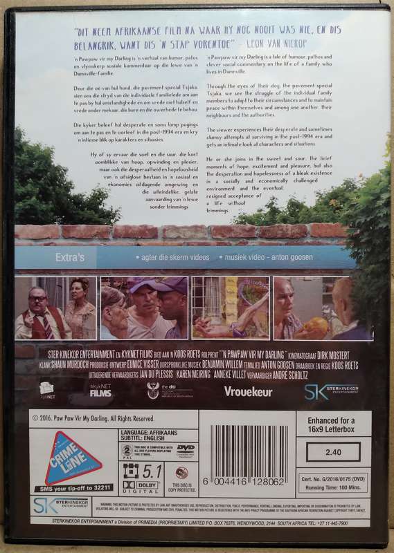 n PawPaw vir my Darling (DVD)