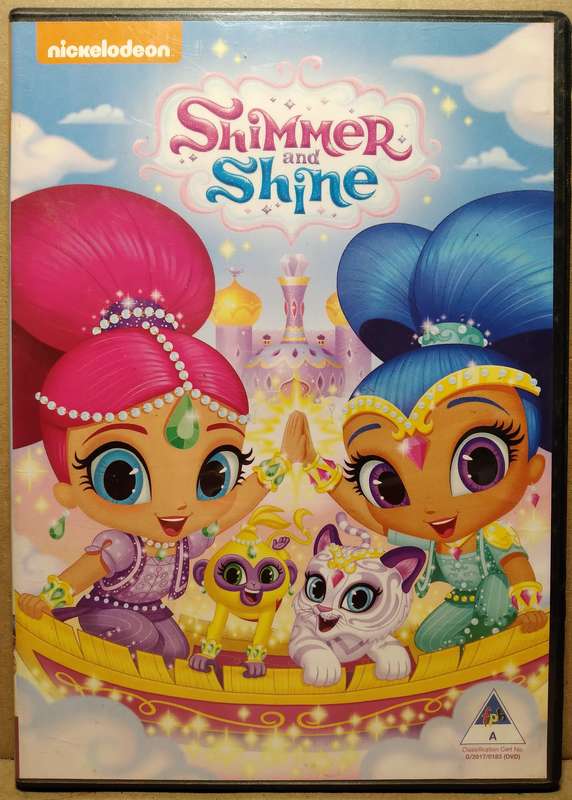4x Nickelodeon Kids DVD's - 2x Dora The Explorer + 2x Shimmer & Shine.