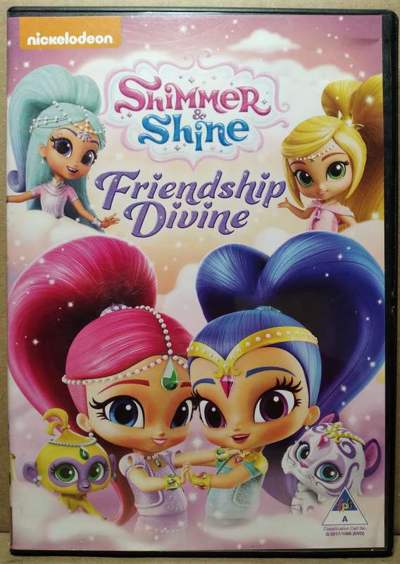 4x Nickelodeon Kids DVD's - 2x Dora The Explorer + 2x Shimmer & Shine.