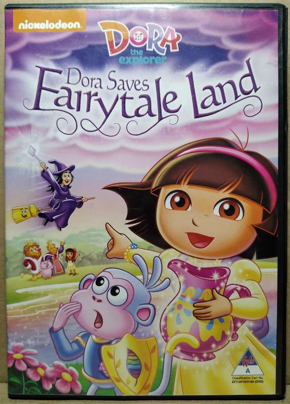 4x Nickelodeon Kids DVD's - 2x Dora The Explorer + 2x Shimmer & Shine.