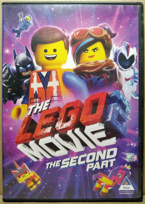 3x Lego DVD's - JL vs Bizarro League + The Lego Batman Movie + The Lego Movie: The 2nd Part