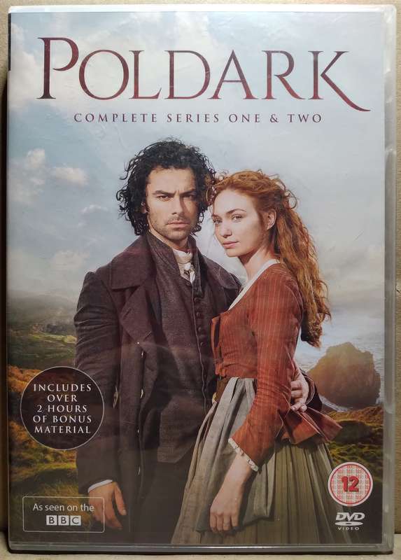 Poldark Complete Seasons 1 - 4 DVD's Disc Sets