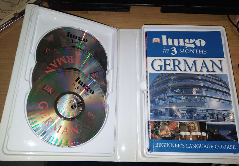 Hugo in 3 Months German - Sigrid-B Martin (3 CD's + Booklet)