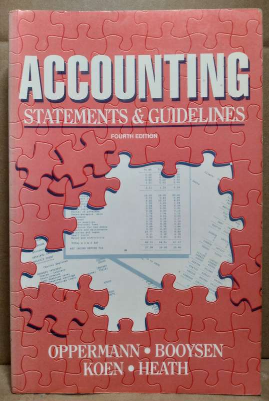 Accounting Statements and Guidelines - Oppermann (4th Edition)