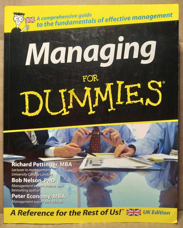 Managing for Dummies - Richard Pettinger, MBA